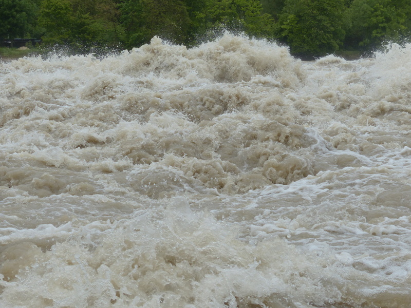 rainy weather, spray, flood disaster, water level, nature, scenics - nature, flood, waterfront, peak, plant, tranquility, beauty in nature, inject, body