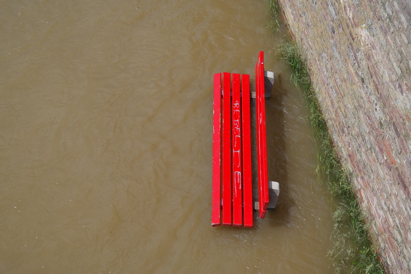 riverside, storm, high angle view, built structure, 5K, day, nature, peak, flooding, water, outdoors, nautical vessel, climate change, flood, flood of the century
