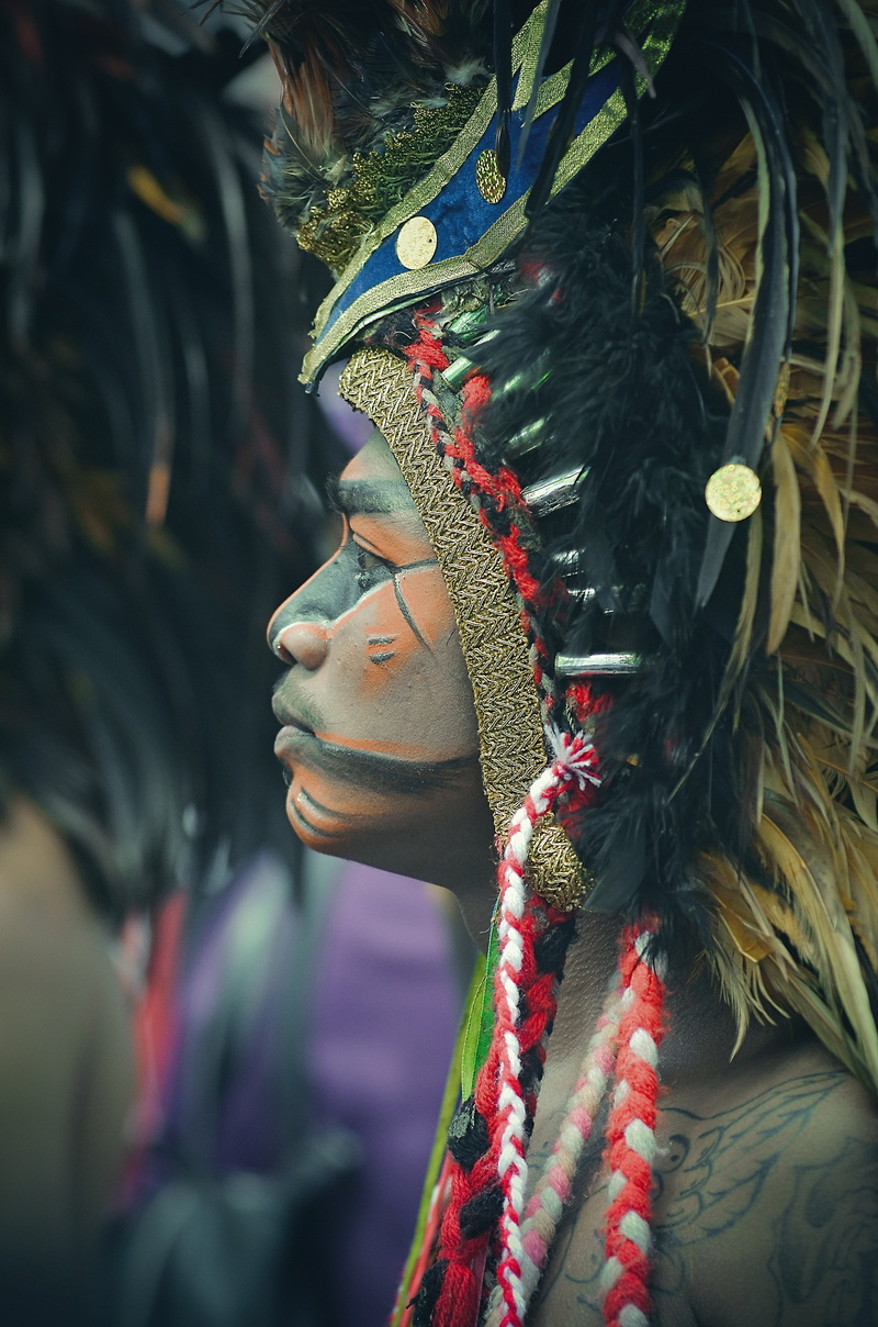 headwear, headdress, art and craft, one person, jambi city photographers, people, disguise, obscured face, one young woman only, the march for independence
