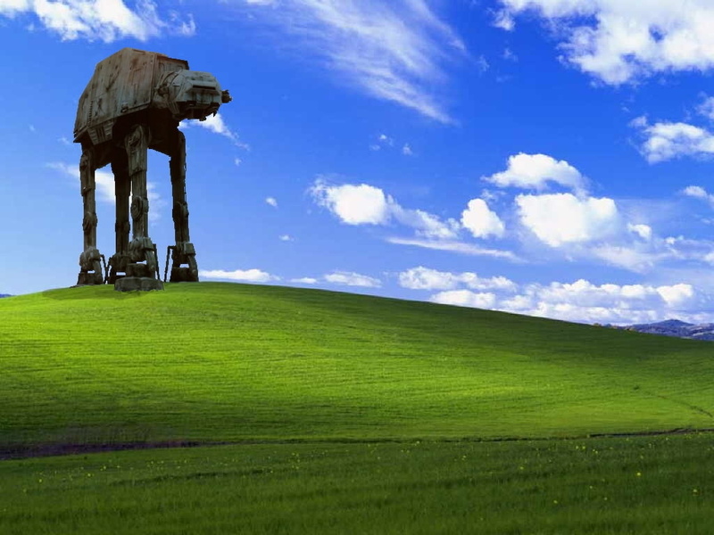star, Star Wars, art, wars, video, atat, 480P, games, bliss, hd, x