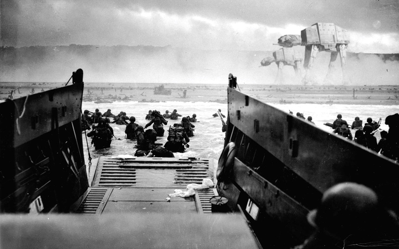 wars, atat, x, art, sea, games, Star Wars, star, video, hd, dday, 720P