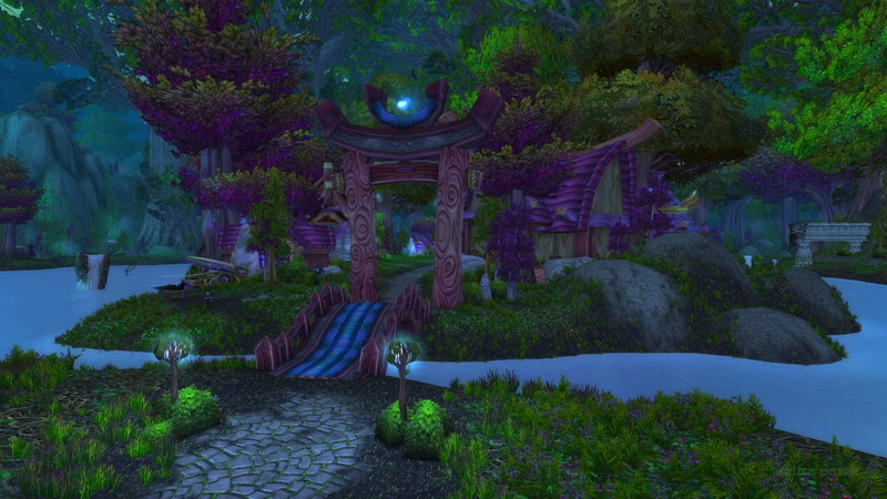 Ashenvale, screen shot, World of Warcraft, 1080P, PC gaming