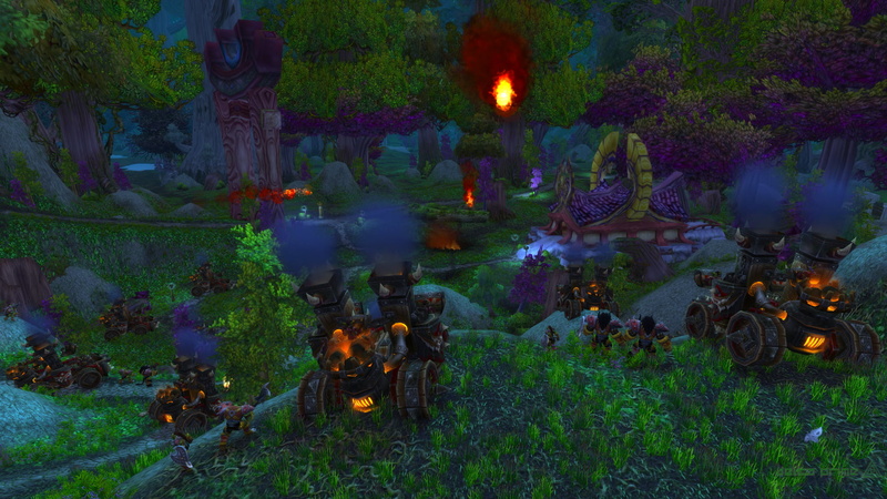 1080P, horde, Ashenvale, forest, Night Elves, Alliance, World of Warcraft