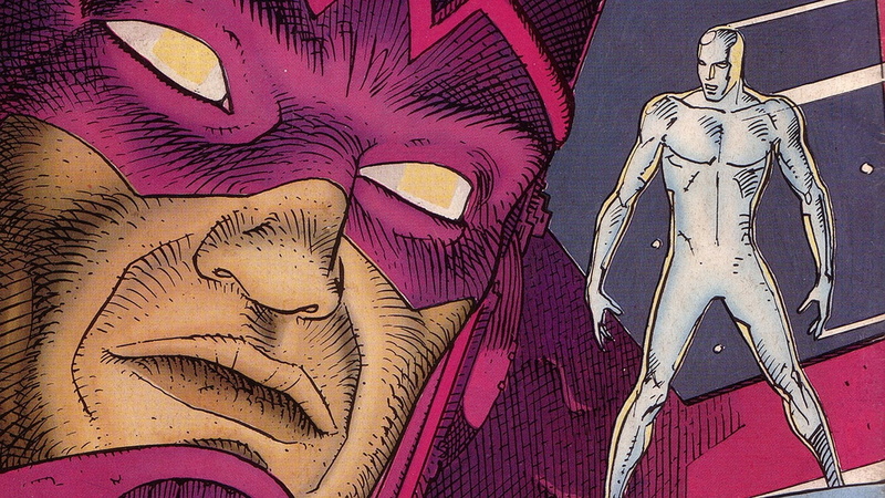 Silver Surfer, Galactus, Comics, 1080P