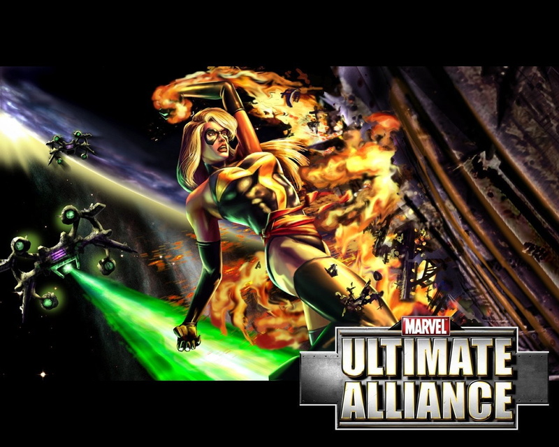 ultimate, 720P, Game, Ms. Marvel, Comics, digital, Ultimate Alliance, marvel, alliance