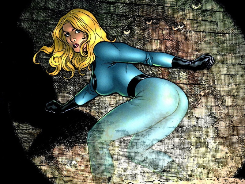 720P, Fantastic Four, Invisible Woman, Comics