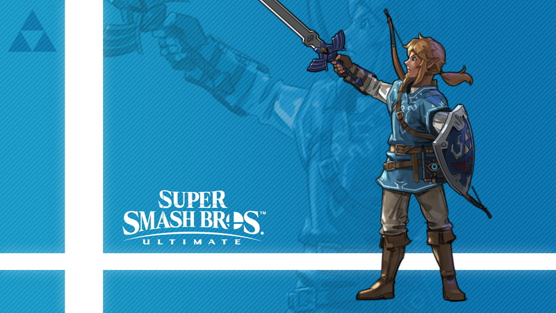Super Smash Bros. Ultimate, Link, Video Game, 2K