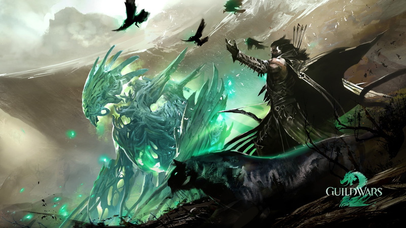  human representation, day, art and craft, digital composite, animal wildlife, rangers, green color, land, Guild Wars 2, outdoors, group of animals