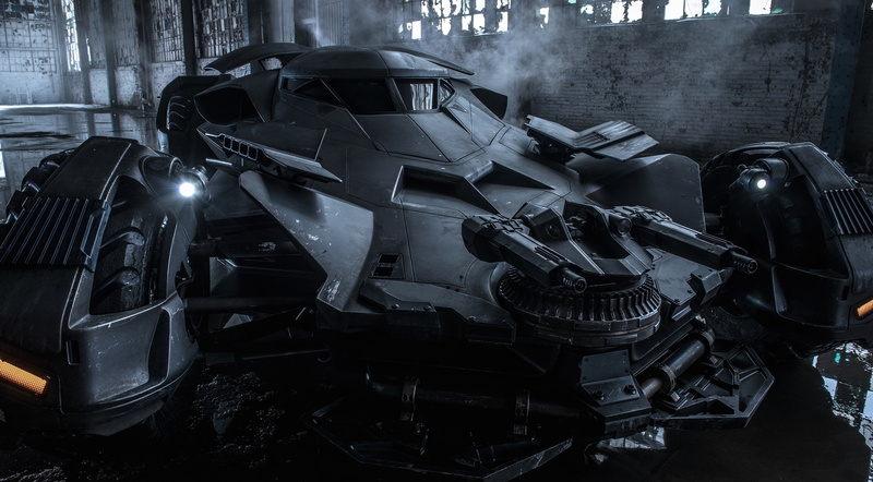 superman, outdoors, Batmobile, damaged, car, mode of transportation, motor vehicle, day, land vehicle, wheel, metal, wallper, garage, nature, stationary