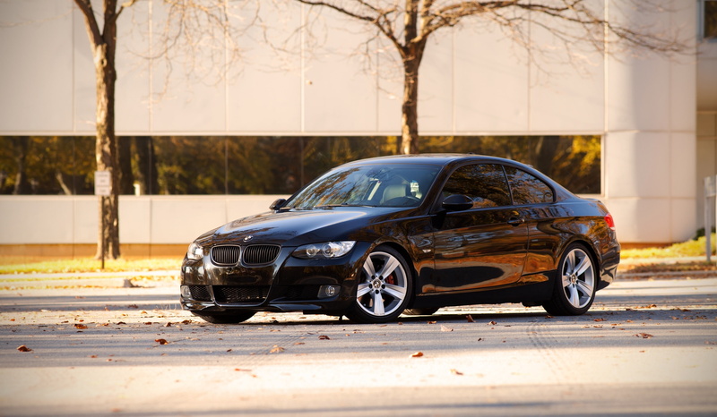 street, auto, transportation, black, no people, bmw 335i, built structure, car, 335i, day, outdoors, coupe, bmw, bmw e92, road, City, land vehicle, cars