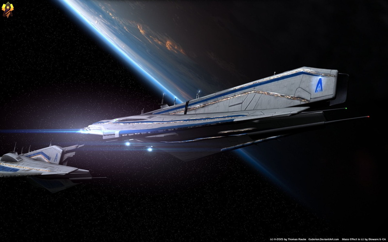 Mass Effect, Dreadnought, 1080P, Video Game, Mass Effect 3, Spaceship