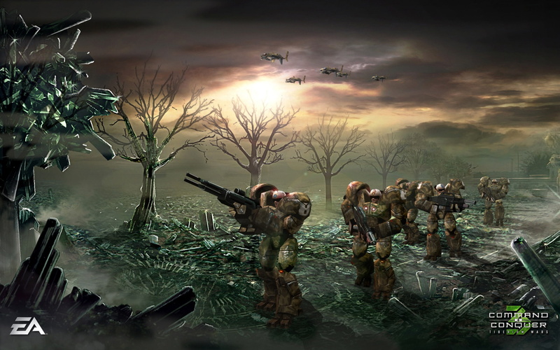 game, war, command, wars, tiberium, poster, role, guns, conquer, multiplayer, 1080P