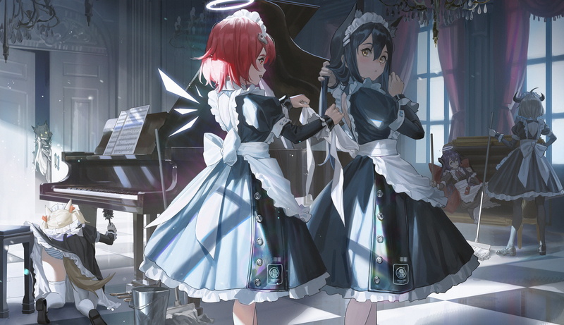 Arknights, 2K, Texas (Arknights), anime girls, kirino ttk, anime