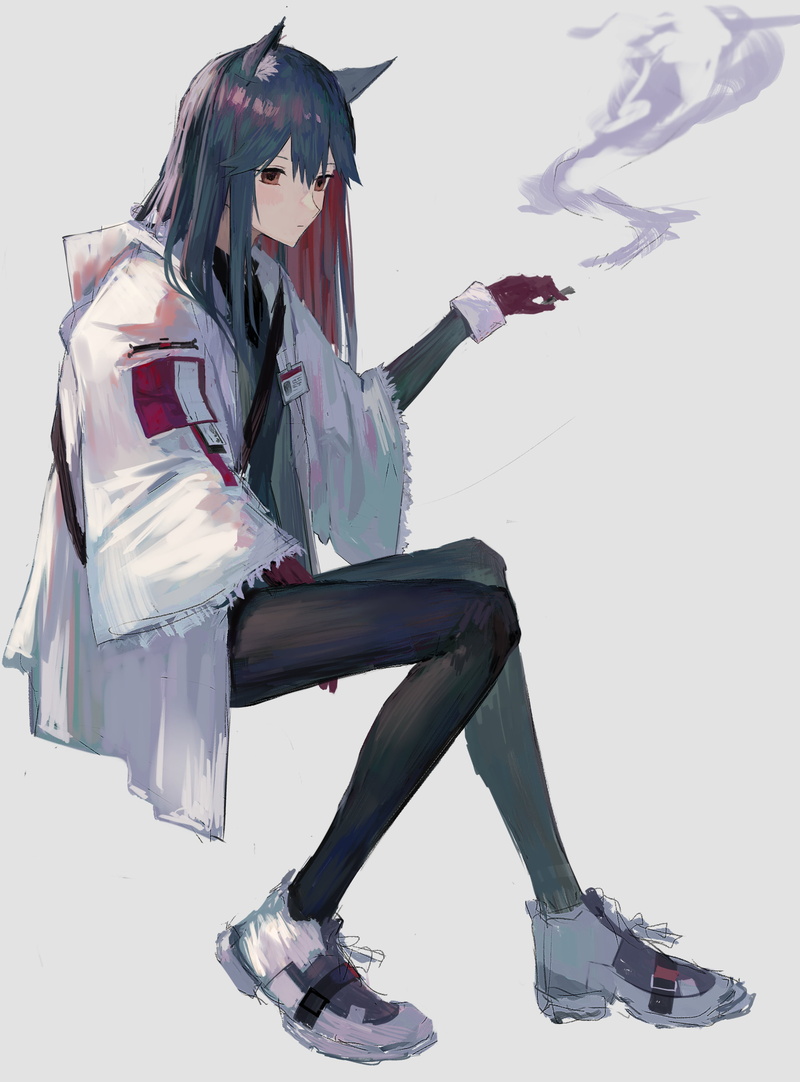 Arknights, anime, Texas (Arknights), YUHI, 2K, anime girls