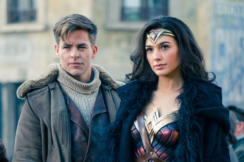 Gal Gadot, Chris Pine, 2K, Wonder Woman