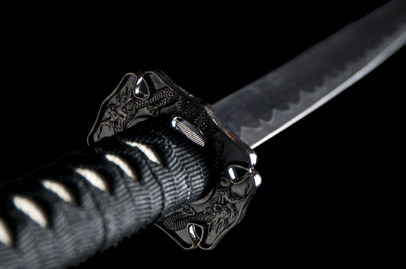 work tool, gray, Katana, silver colored, tool, Japan, white, weapon, 4K, human hand, close-up, armed Forces, hand, Tsuba, military, knife - Weapon, violence