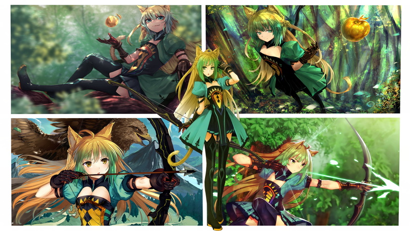 domestic animals, art and craft, human representation, transfer print, mammal, people, auto post production filter, Archer of Red, Fate/Grand Order, Fate Series