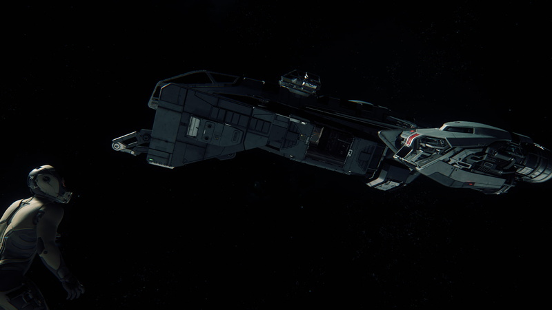 men, airplane, sky, night, military, nature, high angle view, space, air vehicle, rear view, 1080P, people, mode of transportation, Star Citizen, outdoors