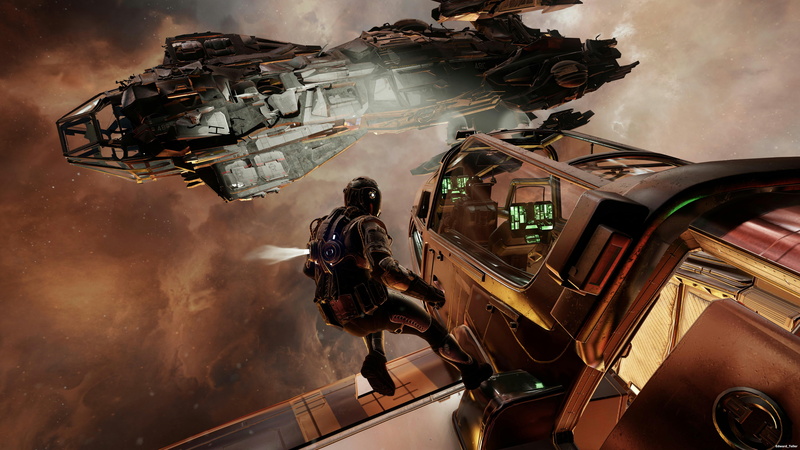 spaceship, 8K, video games, science fiction, constellation, cutlass, space, Star Citizen, concept art