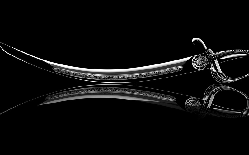 close-up, copy space, shape, metal, silver, glass - material, background, no people, retro styled, cutlass, pattern, still life, fashion, technology, black background