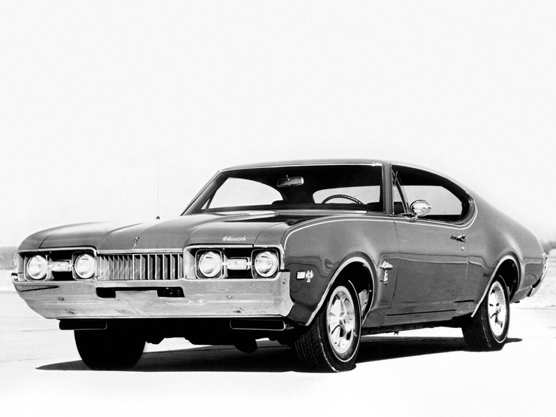 1968, cutlass, coupe, muscle, 720P, classic, sw 31, 3687, holiday, oldsmobile
