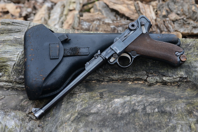 Luger Pistol, Parabellum, 1080P, holster