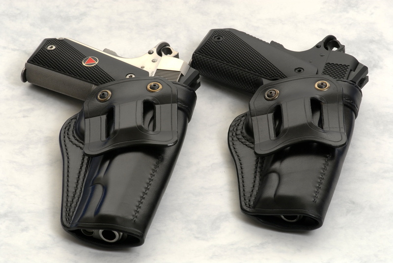 weapon, 2K, protection, Weapons, law, handgun, gun, violence, two, two objects, Guns, indoors, self-defense, no people, crime, semi, black color