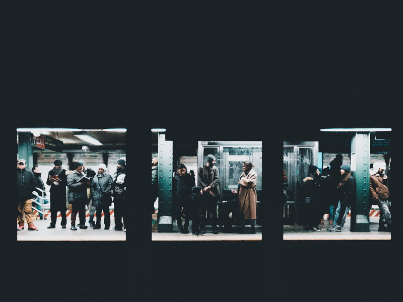 catwalk - stage, men, large group of people, city, train, waiting, group of people, 4K, young men, adult, women, people, night, architecture, arts culture and entertainment