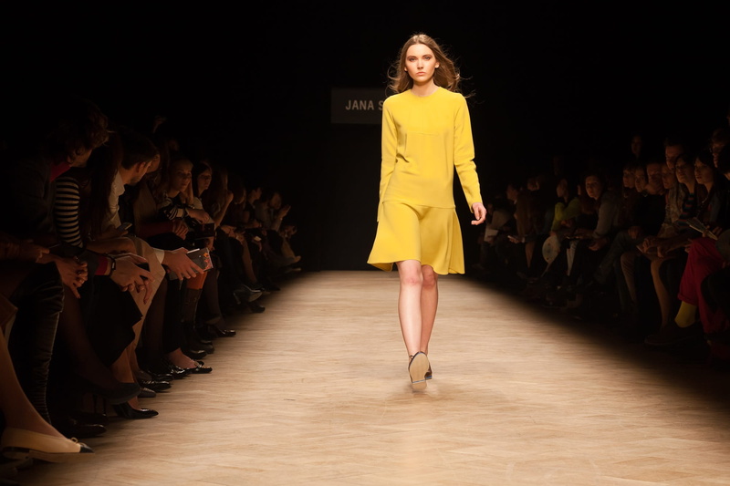 Fashion, indoors, adult, showing, Clothing, large group of people, stage, real people, people, watching, full length, catwalk - stage, audience, performance