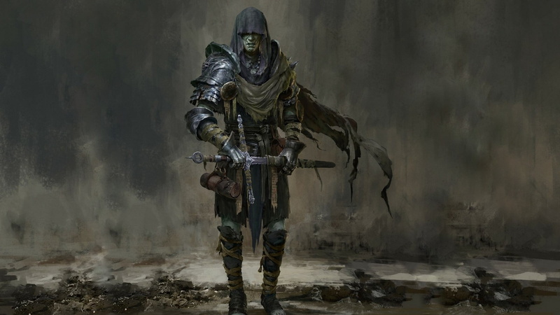 Russell Dongjun Lu, Penitent Knight, Russell Duncton Lou, The Penitent Knight, Sword, 1080P, Hood, Death Knight