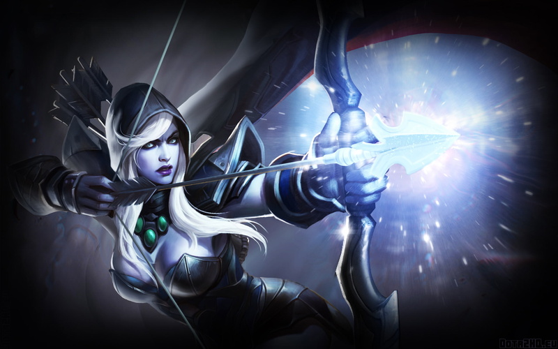 dota, ranger, 1080P, drow, traxex