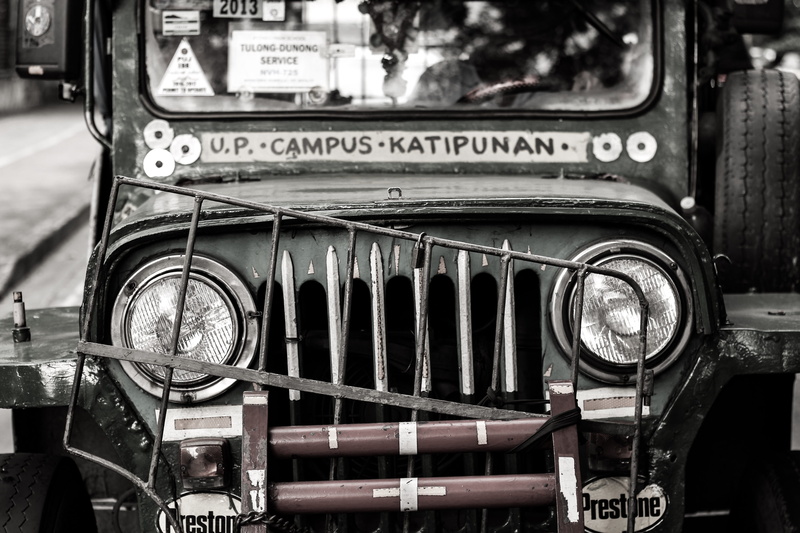 no people, close-up, headlight, black, metal, outdoors, text, retro styled, car, shop, jeep, license plate, van, vintage, old, abandoned, transportation
