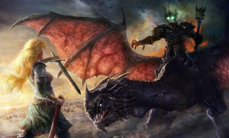 Éowyn, fantasy Art, artwork, 1080P, Witchking Of Angmar, The Lord Of The Rings