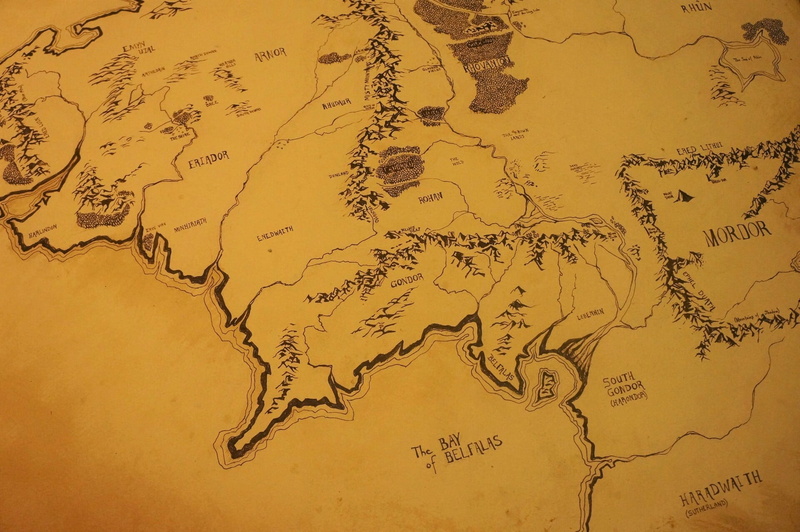 The Lord of the Rings, Middle Earth, Map, 1080P, Lord of the Rings