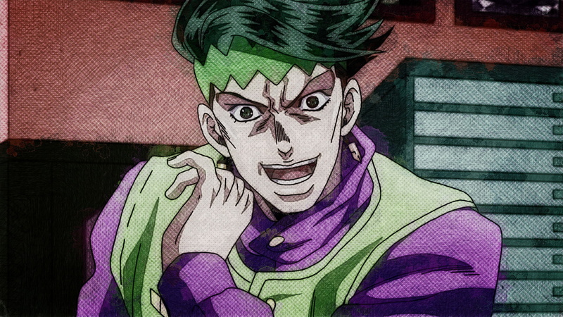 1080P, Anime, Jojos Bizarre Adventure, Rohan Kishibe