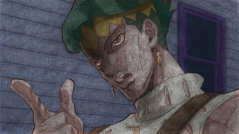 1080P, Jojos Bizarre Adventure, Anime, Rohan Kishibe