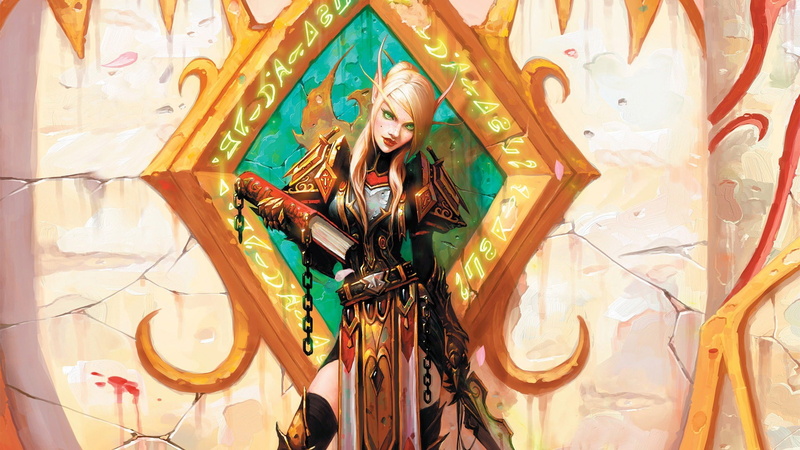 Blood Elf, world of warcraft, elves, 1080P