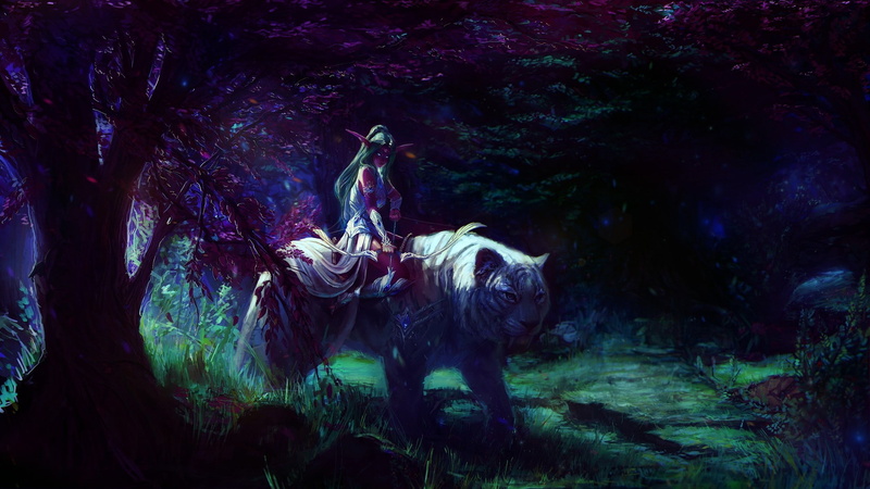 1080P, world of warcraft, Tyrande, fantasy Art