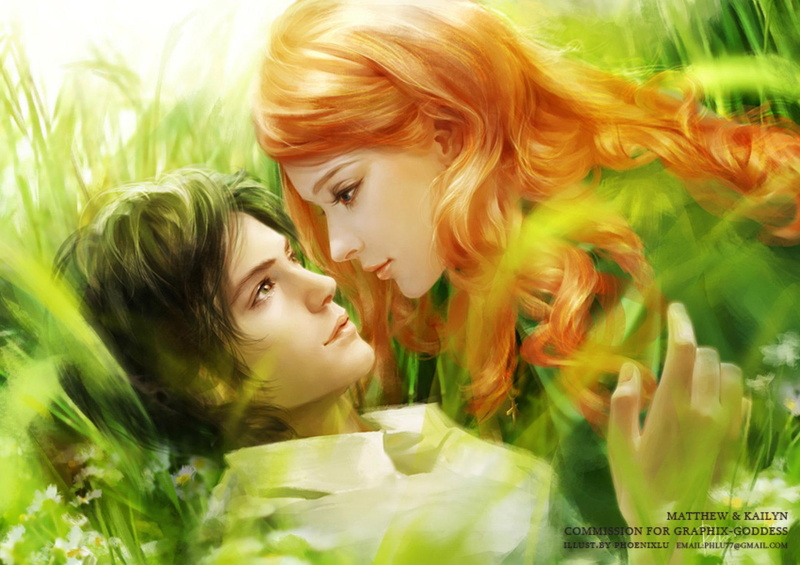 anime love, world, natur, fantasy arts, romance, romantick, dream, 3d and abstract, 1080P, fantasy