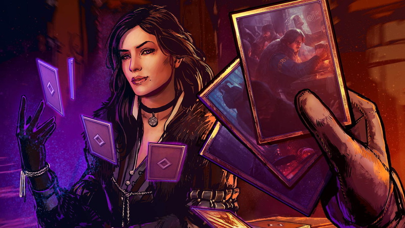 witcher, Gwent: The Witcher Card Game, card, Yennefer of Vengerberg, girl, GWENT, Yennifer, the enchantress, Ian, Yennefer, enchantment, Quint, 1080P