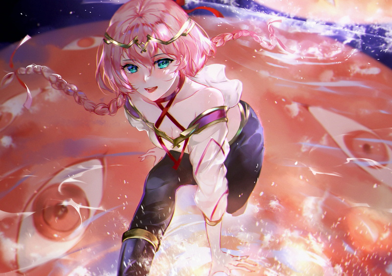 anime, 2K, Vardan, doodle, anime girls