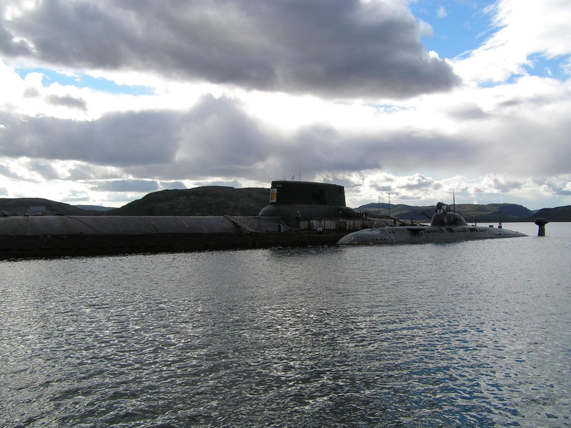 Proj. 941 Akula class SSBN, submarine, military, Russian Navy, SSBN Typhoon, vehicle, 1080P