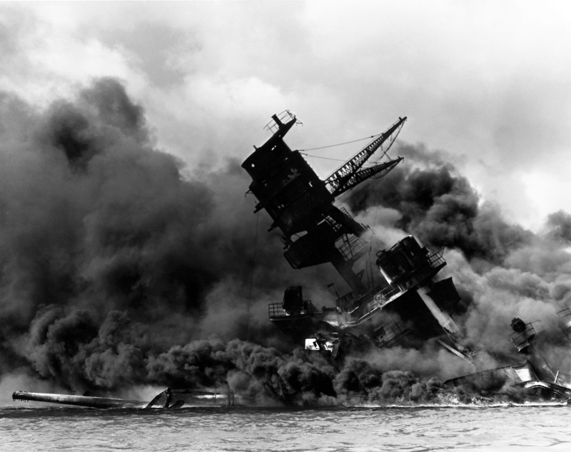 ii, vintage, nature, pearl harbor, accidents and disasters, ship, destruction, smoke - physical structure, smoke, war, black And White, motion, pearl, burning