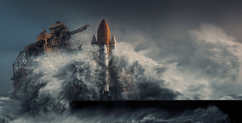 Cape Canaveral, photography, environmental issues, water, architecture, no people, outdoors, cloud - sky, fuel and power generation, industry, 720P, sea