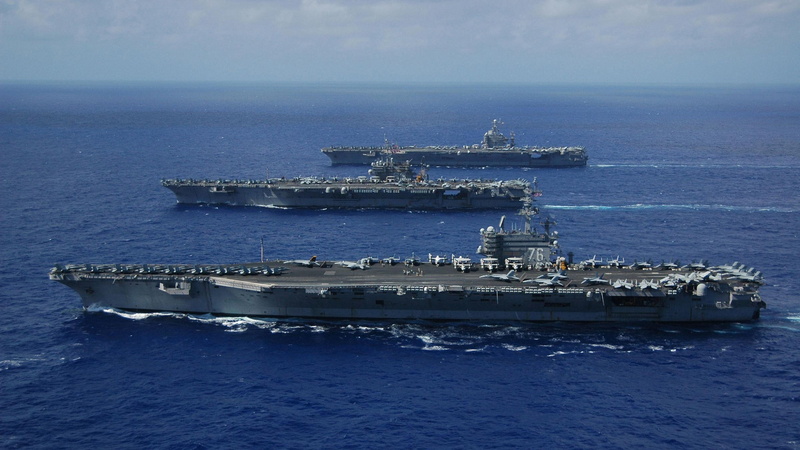aircraft carrier, ship, 2K, United States Navy, military, vehicle