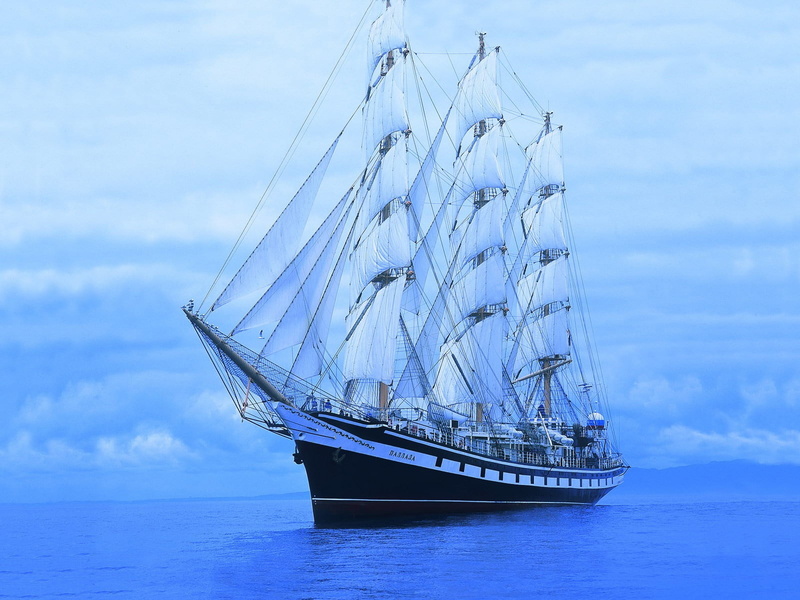 day, mode of Transport, cultures, yacht, Ship, rigging, sail, cruise Ship, travel, cruise, Pallada, mast, cloud - sky, old-fashioned, historical Ship, brigantine