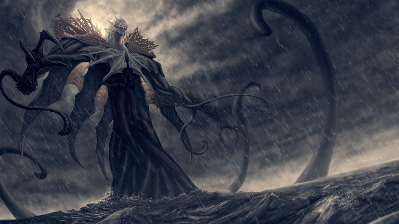 Kraken, 1080P, fantasy art