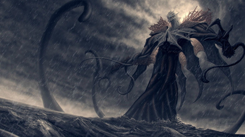Kraken, fantasy Art, 1080P