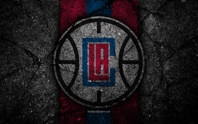 Logo, 4K, NBA, Basketball, Los Angeles Clippers