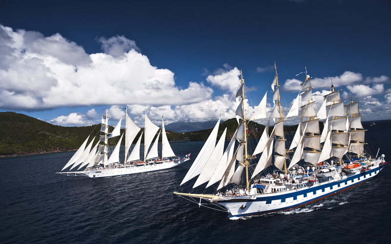 water, sailing, nautical vessel, pole, nature, outdoors, sky, sea, yacht, ships, beauty in nature, clippers, travel, luxury, desktop, star, 4K